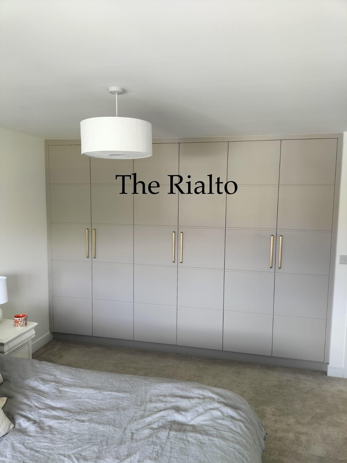 Bespoke fitted wardrobes installed by Bespoke Furniture Group in a Newcastle home