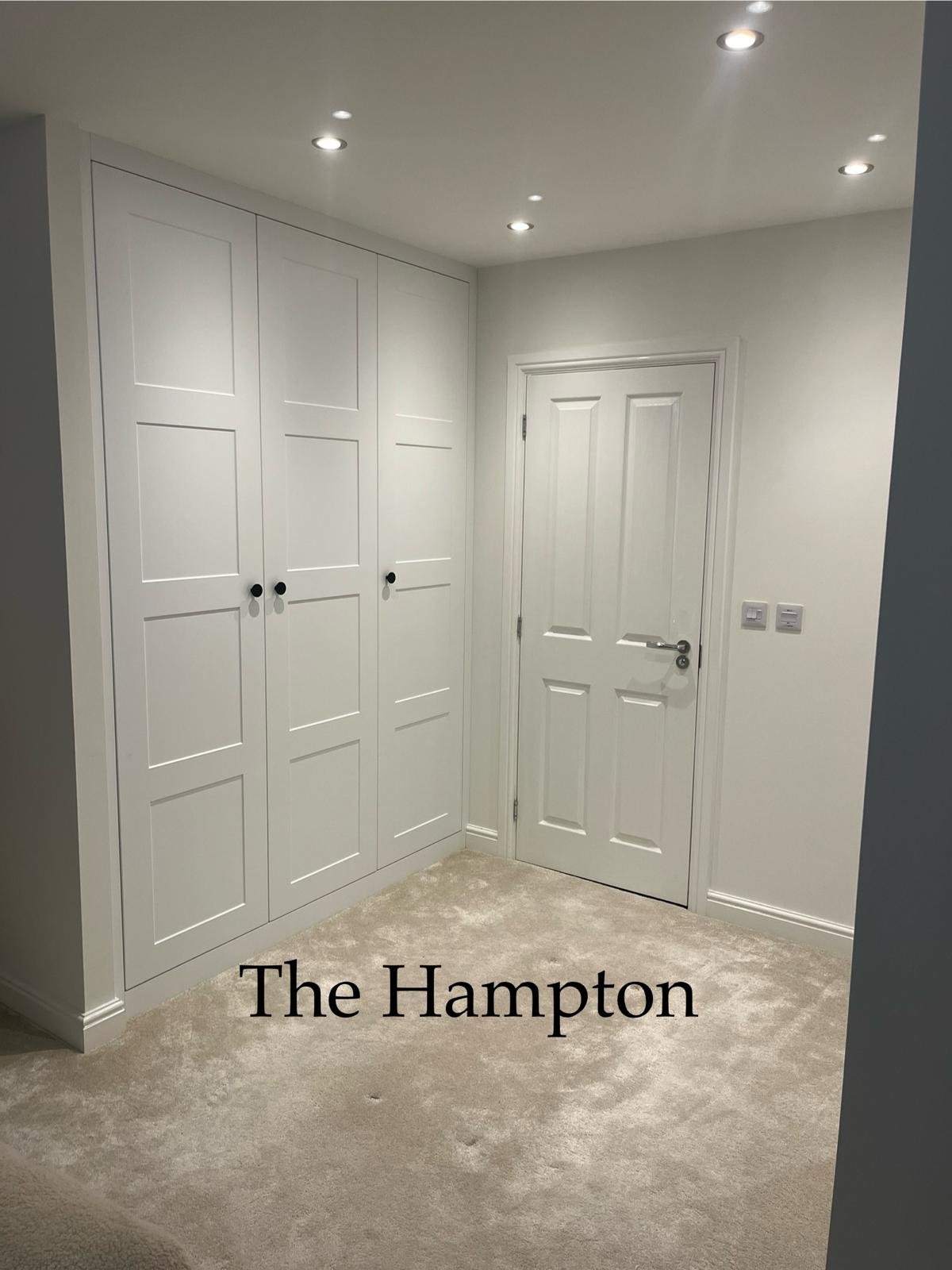 Bespoke fitted wardrobes installed by Bespoke Furniture Group in a Newcastle home
