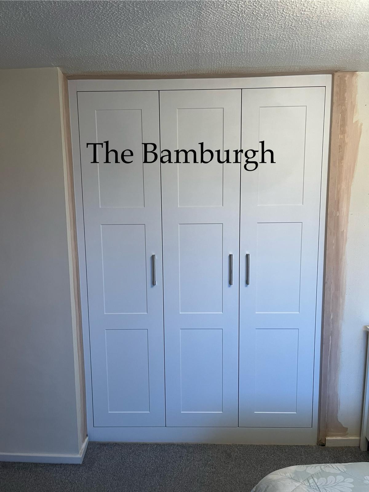 Bespoke fitted wardrobes installed by Bespoke Furniture Group in a Newcastle home