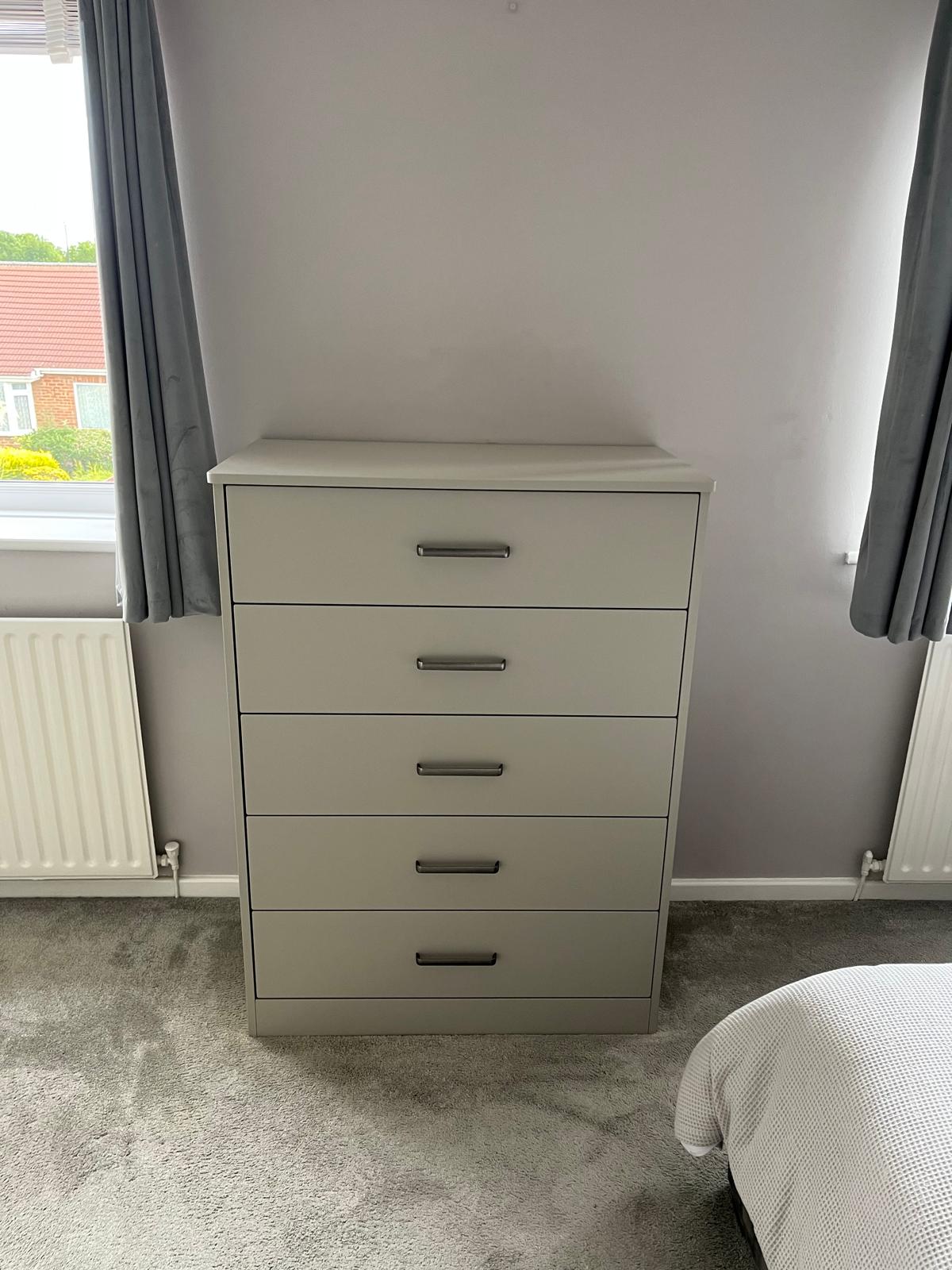 Bespoke fitted bedroom furniture installed by Bespoke Furniture Group in a Newcastle home