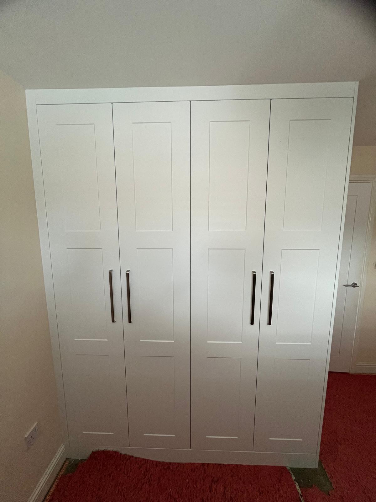 Bespoke made-to-measure fitted furniture in a Newcastle home
