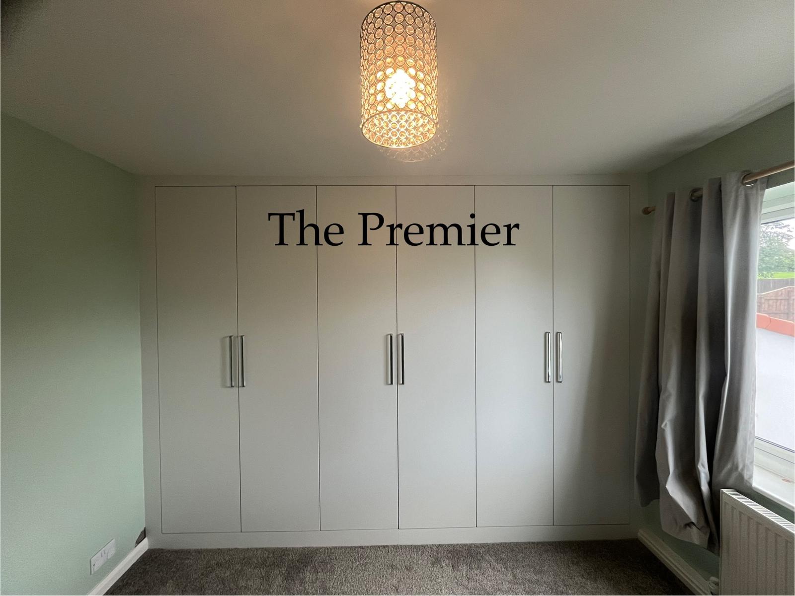Bespoke fitted wardrobes installed by Bespoke Furniture Group in a Newcastle home