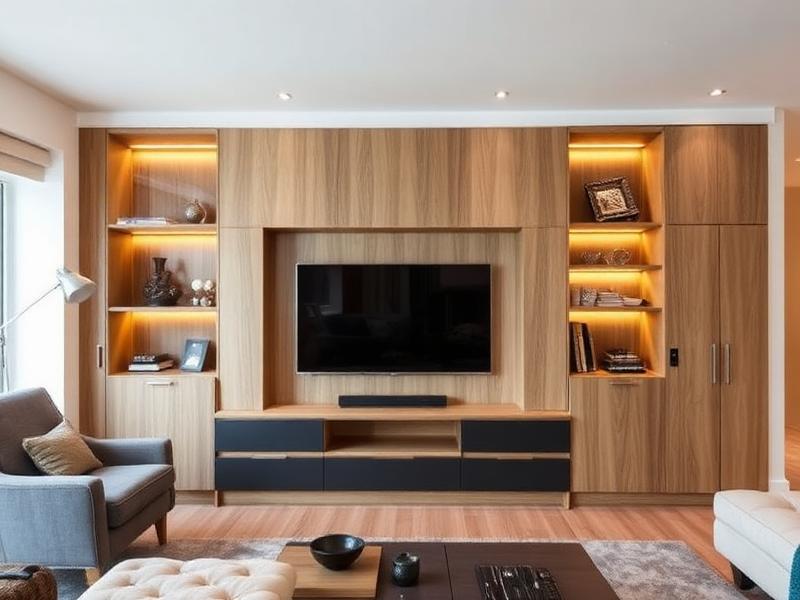 TV Media Walls in Wallsend by Bespoke Furniture Group